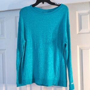 Hollister Vibrant Blue Super Soft Women's Sweater